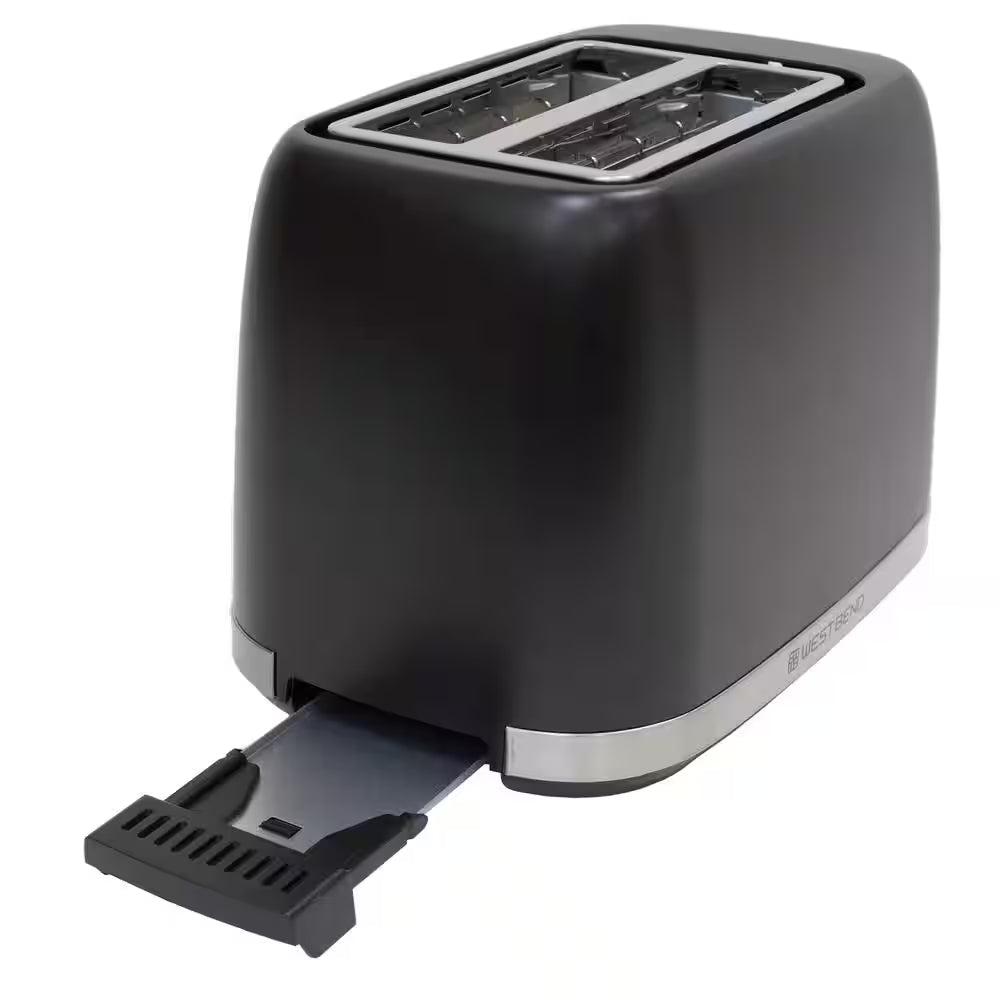 2-Slice Toaster, in Black