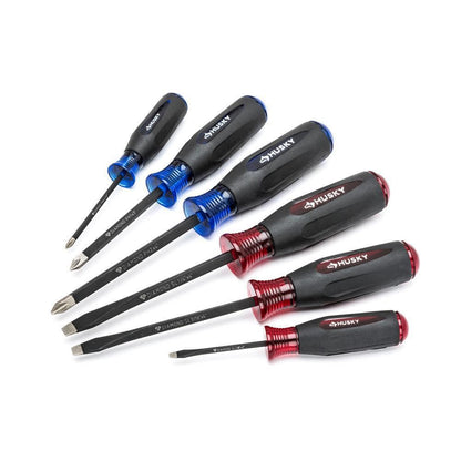 Diamond Tip Magnetic Screwdriver Set (6-Piece)