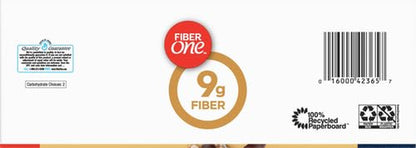 Fiber One Chewy Bars, Oats & Chocolate, Fiber Snacks, Mega Pack, 15 Ct