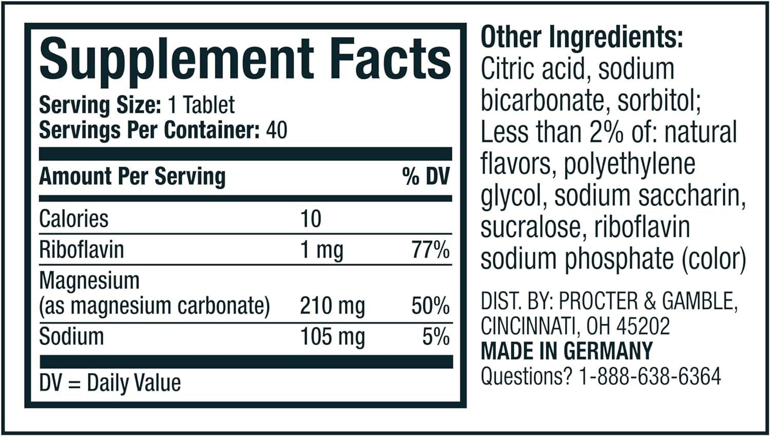 VOOST, Magnesium, Supports Bone Health and Muscle Health, Effervescent Vitamin Drink Tablet, No Sugar + Low Calorie Vitamin Supplement Blend, Lemon Lime Flavor, 40 Count