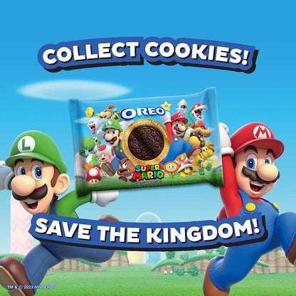 Super Mario™ OREO Chocolate Sandwich Cookies, Limited Edition, 12.2 Oz