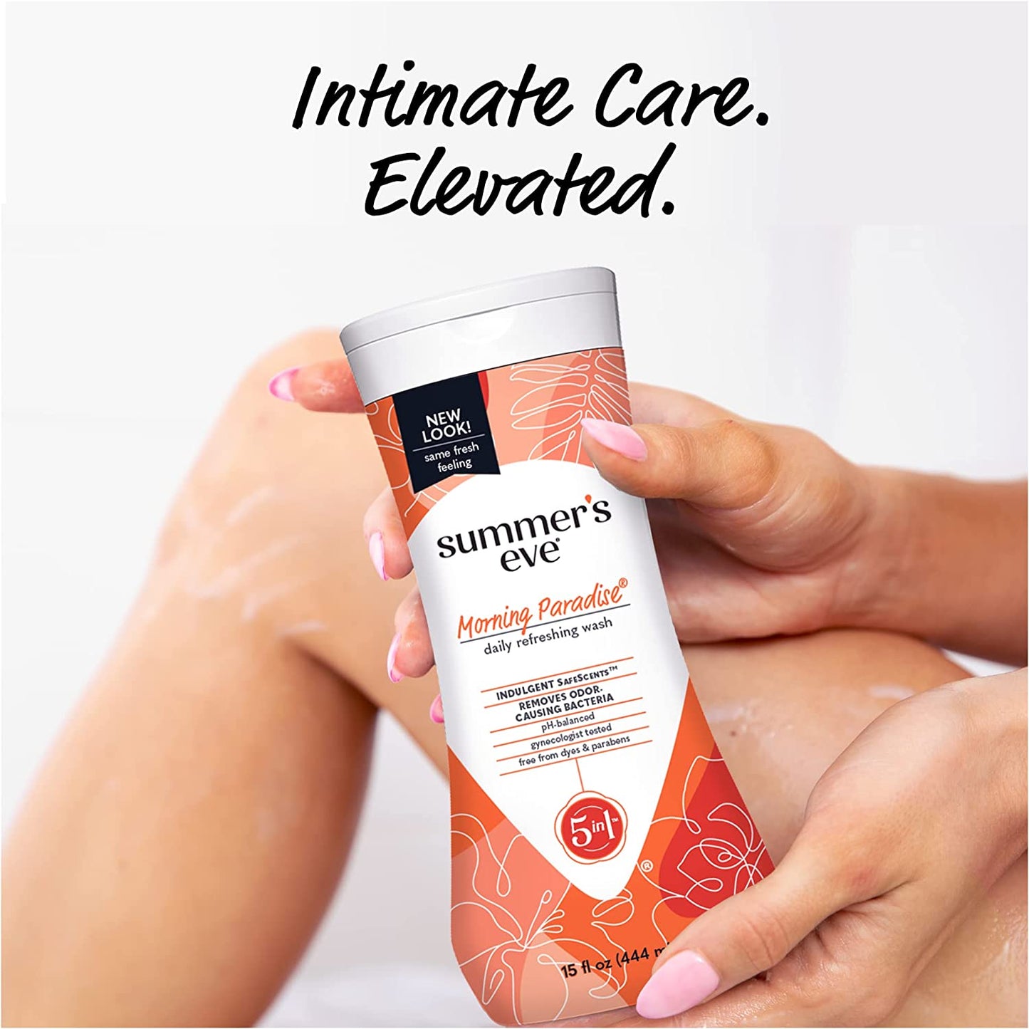 Summer'S Eve Morning Paradise Daily Refreshing All over Feminine Body Wash, Feminine Wash Ph Balanced, 15 Fl Oz