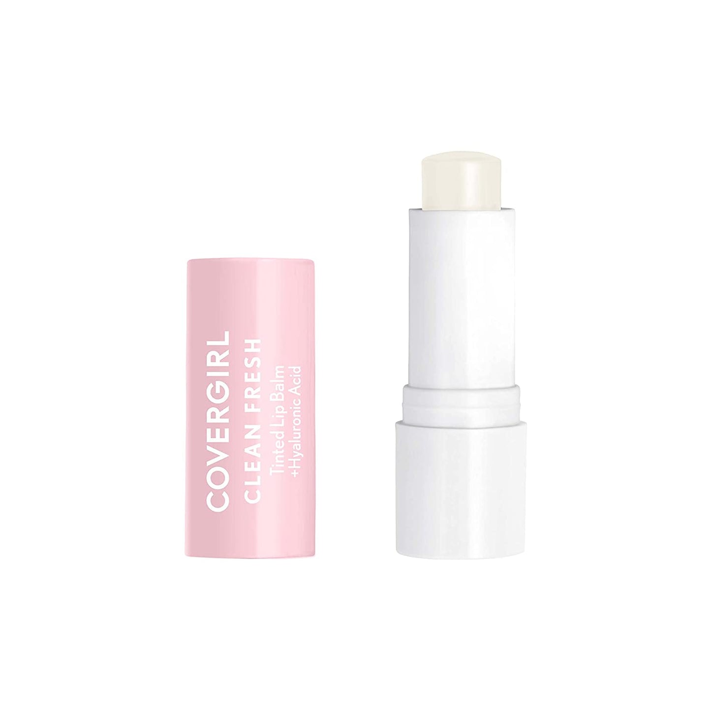 COVERGIRL Clean Fresh Tinted Lip Balm, Clear as Crystal, 0.14 Oz