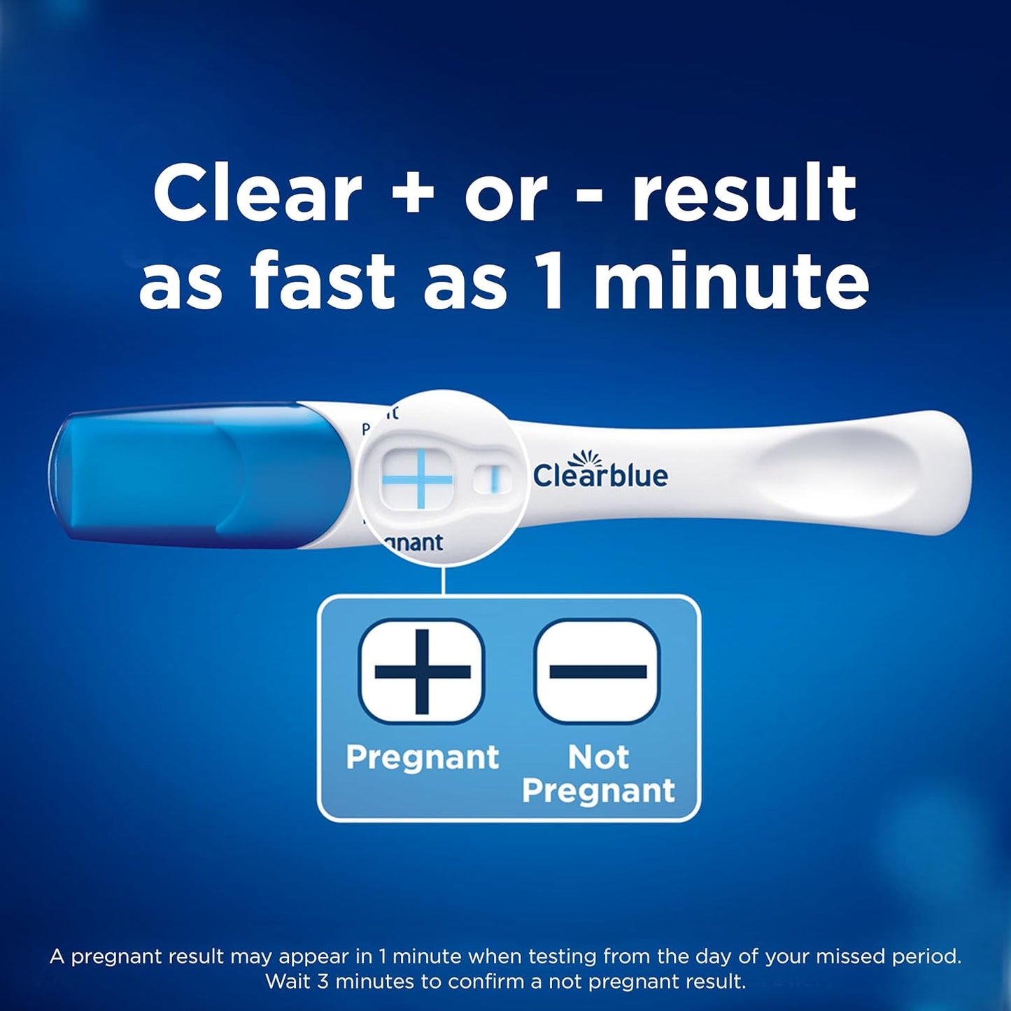 Clearblue Rapid Detection Pregnancy Test, Home Pregnancy Kit, 2 Count