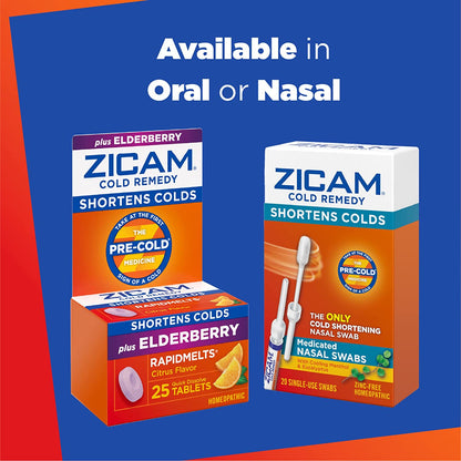 Zicam Cold Remedy No-Drip Nasal Spray with Cooling Menthol & Eucalyptus, 0.5 Ounce