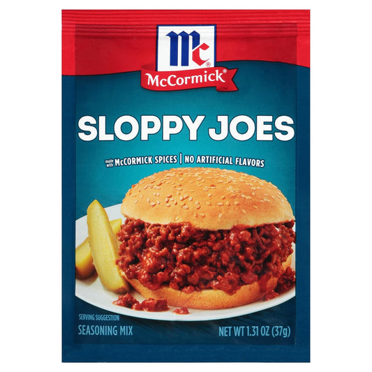 Mccormick Sloppy Joes Seasoning Mix, 1.31 Oz