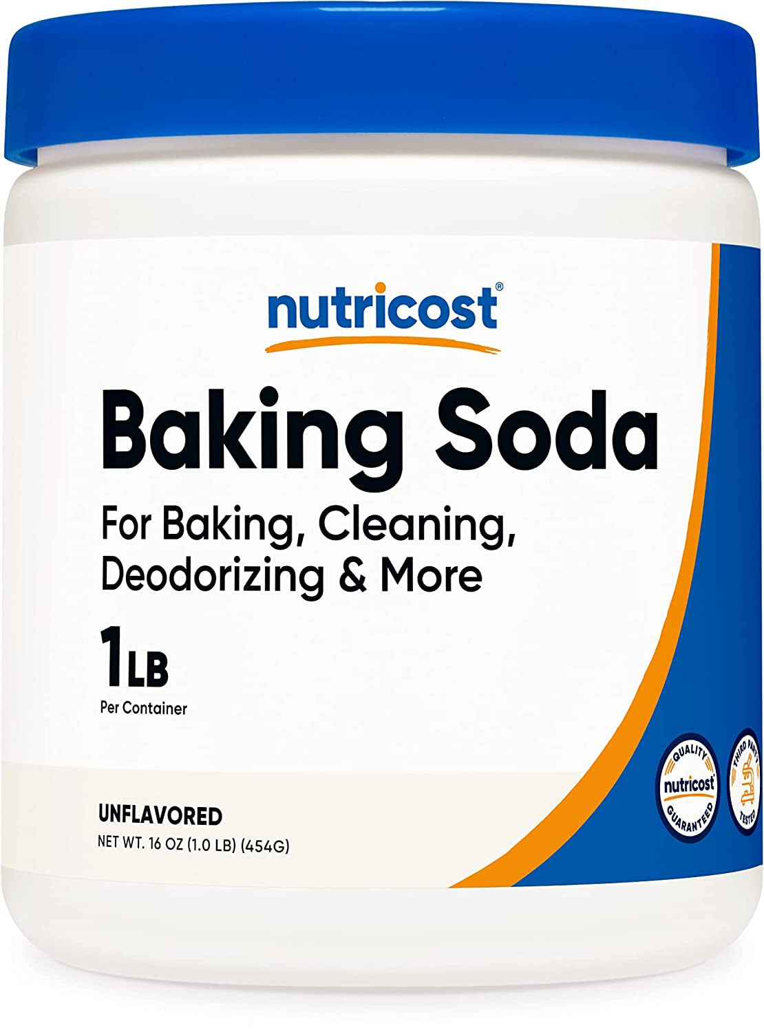 Baking Soda (1 Lb) - for Baking, Cleaning, Deodorizing, and More