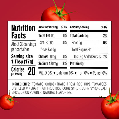 Heinz Tomato Ketchup, 20 Oz Bottle