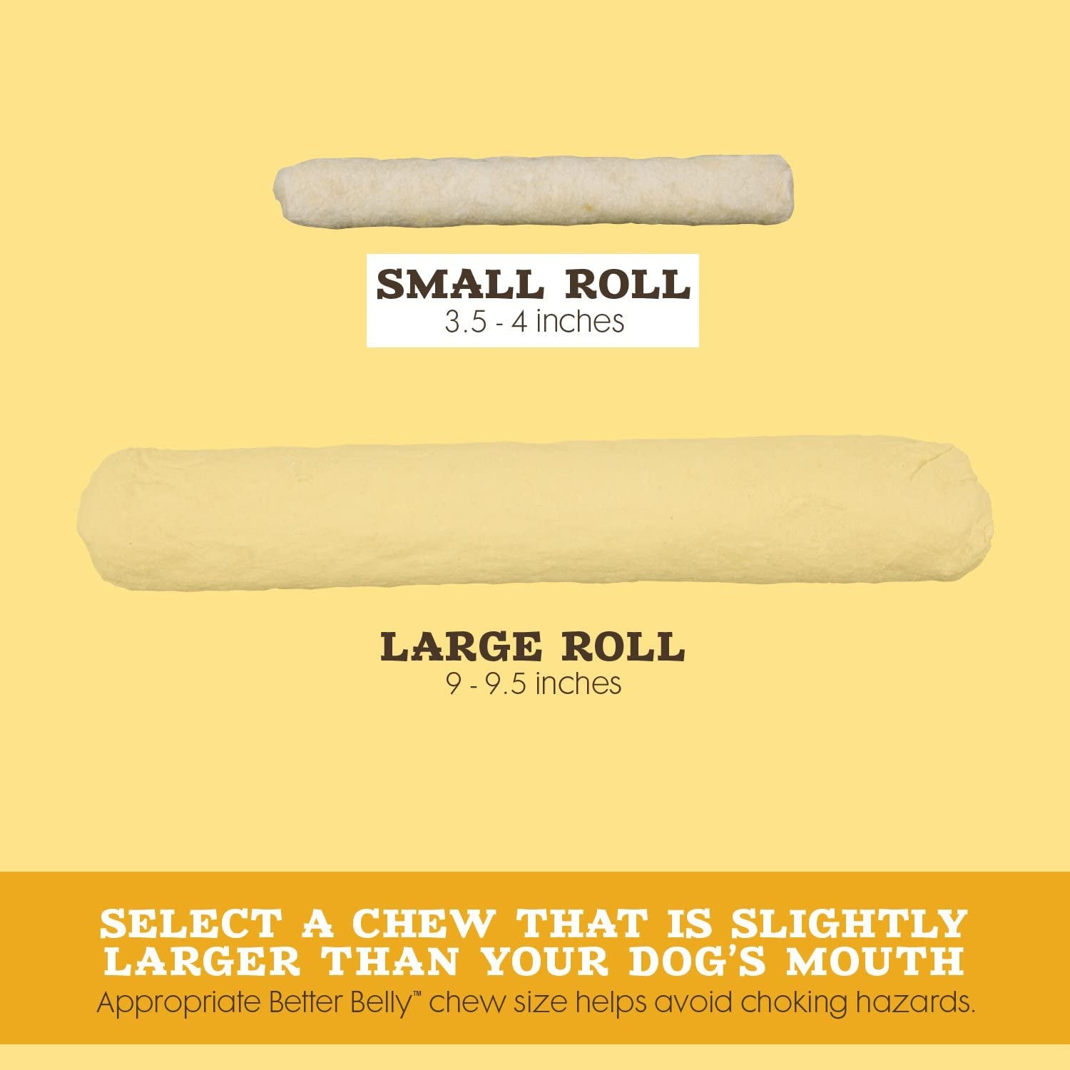 Better Belly? Rolls for Dog Small X 6 Count