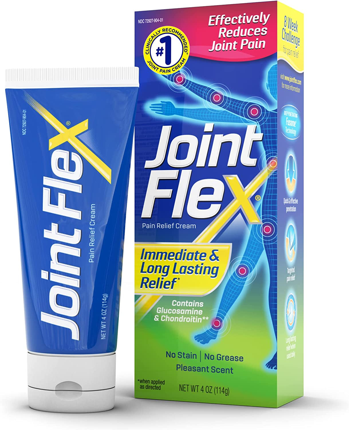 Jointflex Pain Relief Cream for Joint & Arthritis, 4 Oz