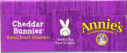 Annie'S Organic Cheddar Bunnies Baked Snack Crackers, 7.5 Oz.