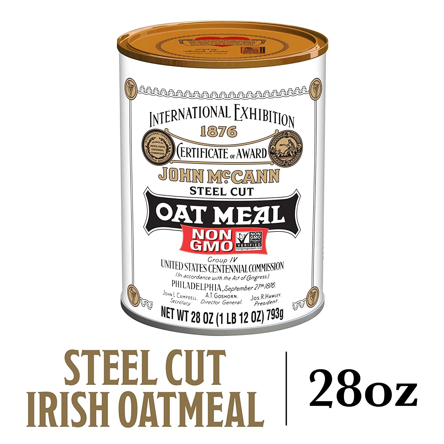 Mccann'S Irish Oatmeal, Traditional Steel Cut Oats, 28 Ounce