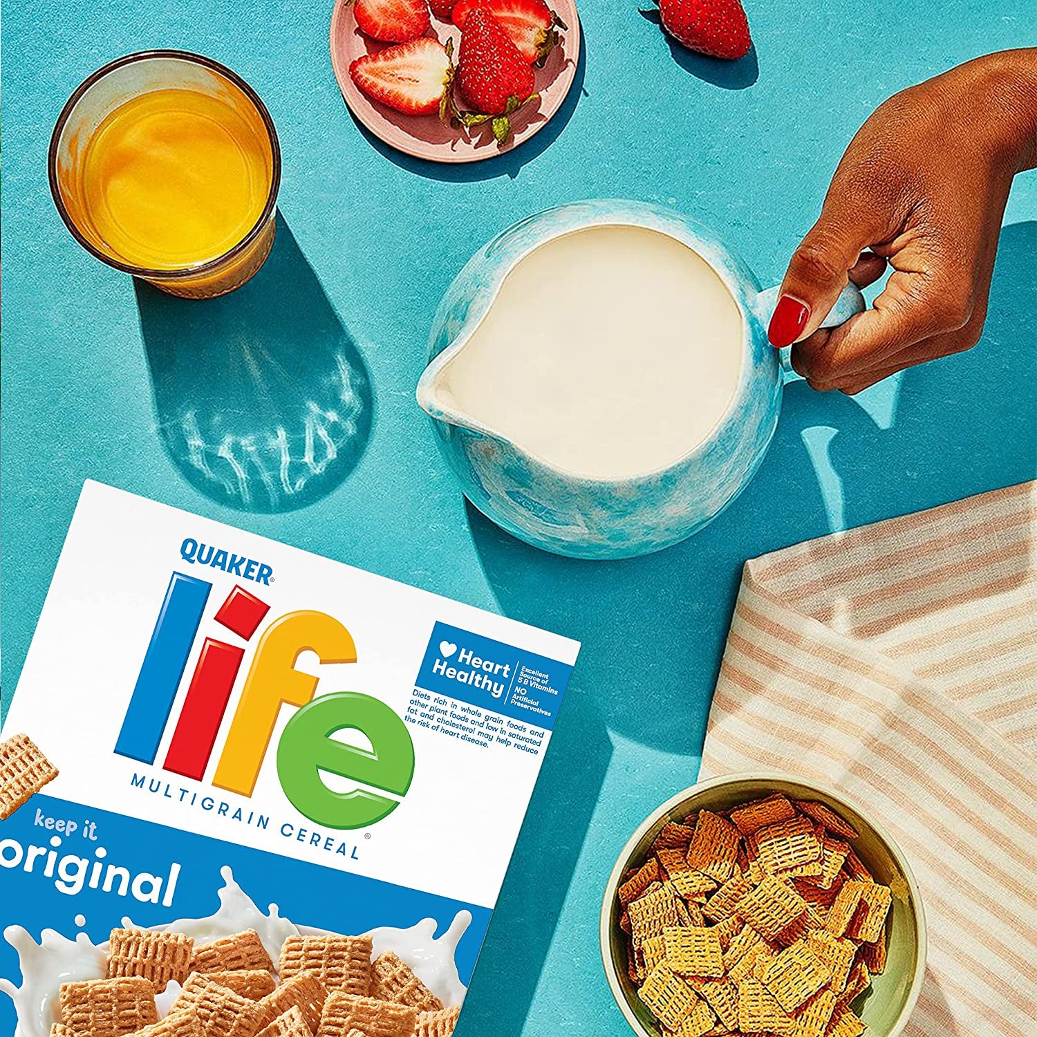 Life Breakfast Cereal, Original, 13Oz Boxes (3 Pack)