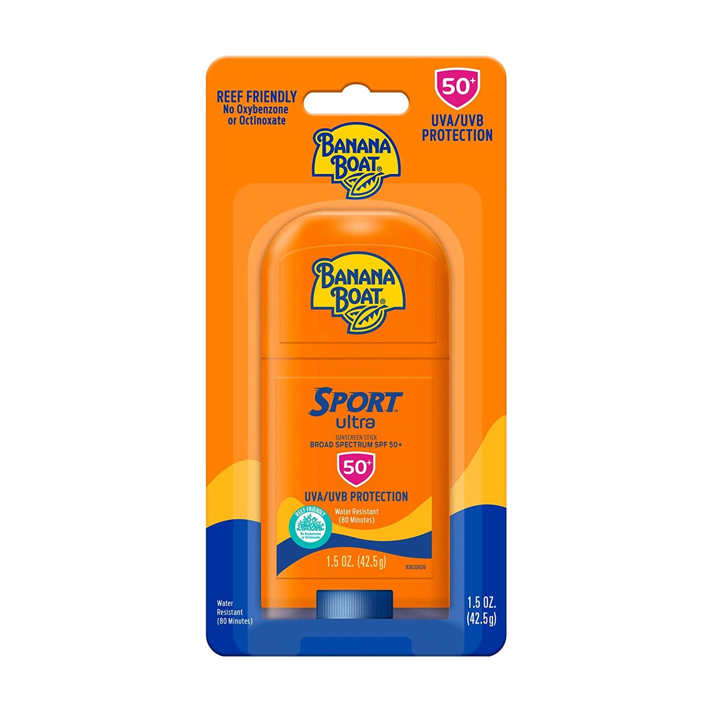 Banana Boat Sport Ultra, Broad Spectrum Sunscreen Stick, SPF 50, 1.5Oz.