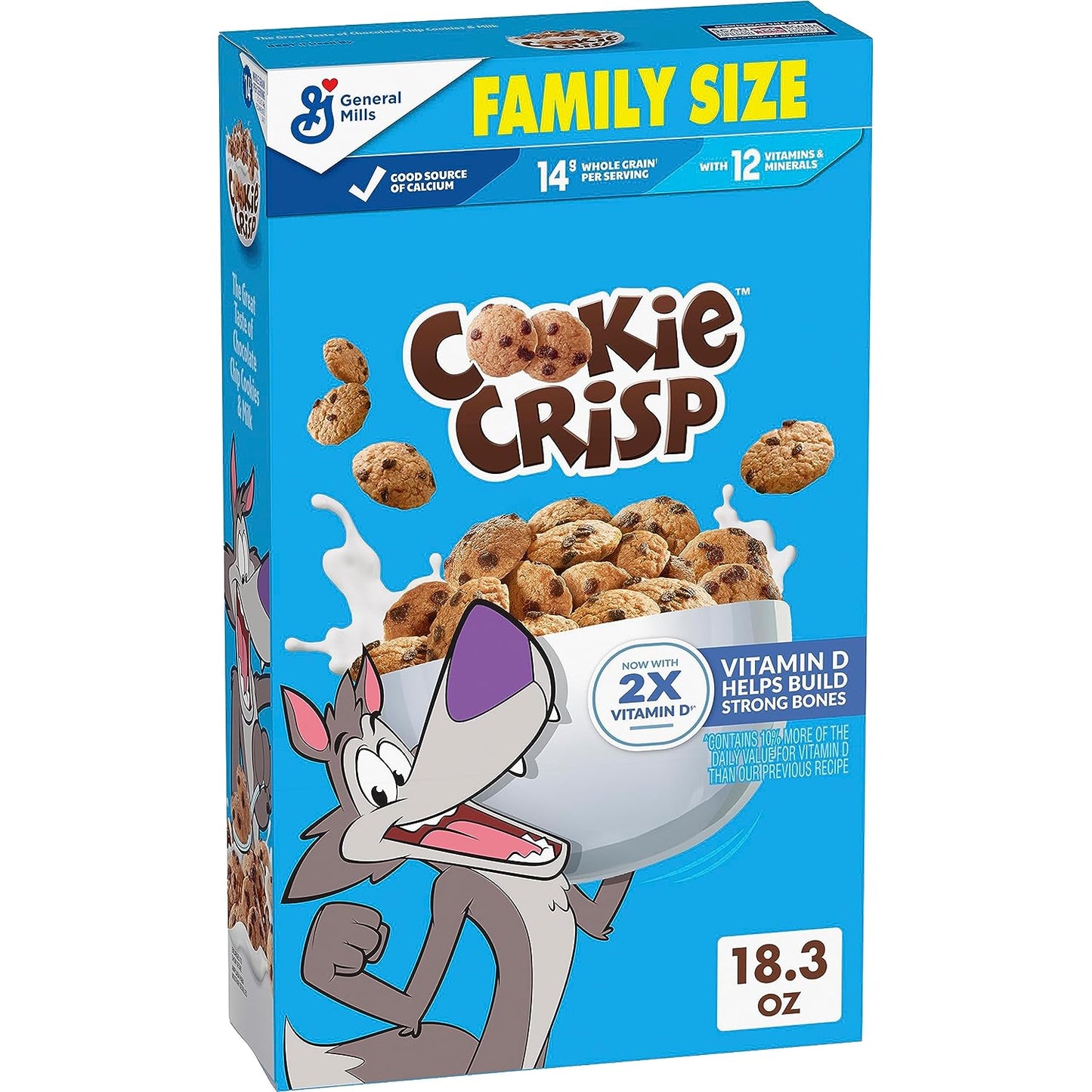 Cookie Crisp Whole Grain Cereal, Guardians of the Galaxy Vol. 3 Special Edition, Family Size, 18.3 OZ