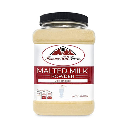 Old Fashioned Malted Milk Powder, 1.5 Lbs Plastic Jar