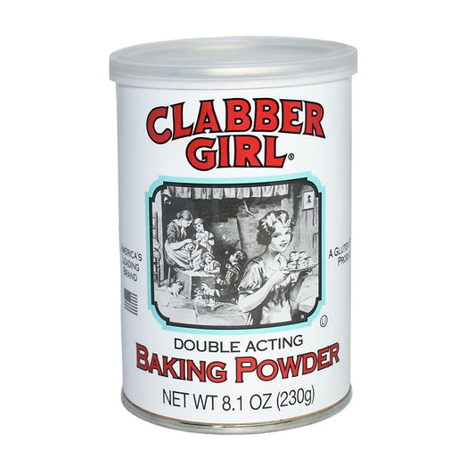 Clabber Girl Double Acting Baking Powder, 8.1 Ounce