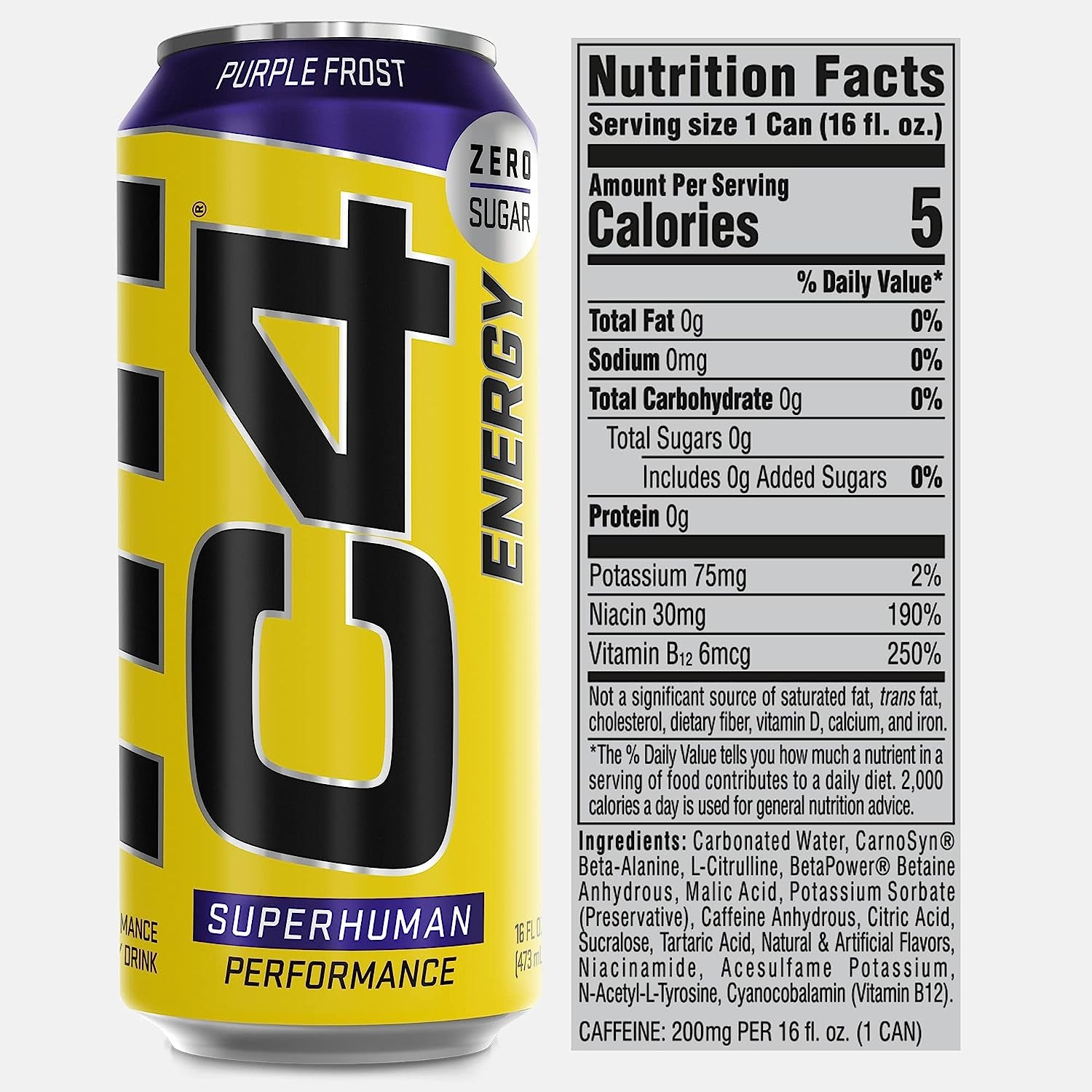 C4 Energy Carbonated