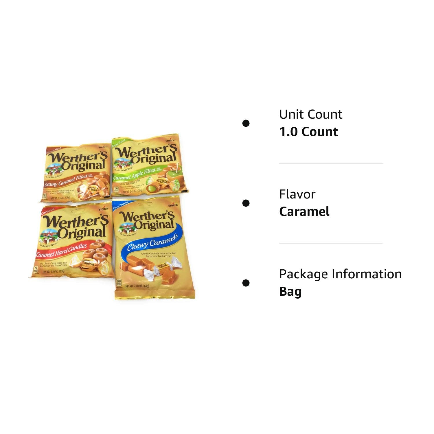 Original Creamy Caramel Filled (Pack of 4)