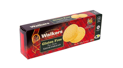 Walkers Shortbread Cookies, Pure Butter Shortbread Rounds, Gluten Free, 4.9 G.