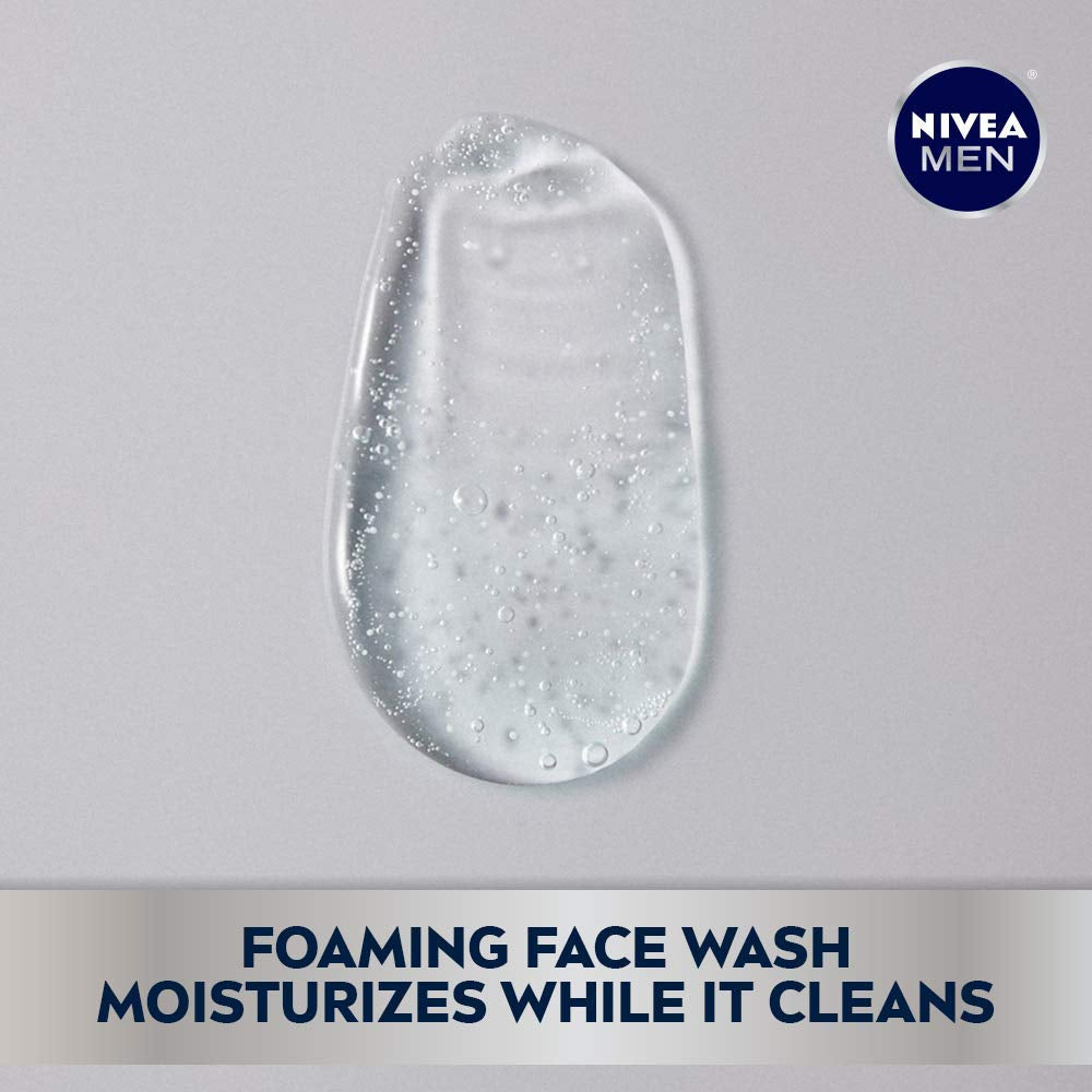 Nivea Men Maximum Hydration Moisturizing Face Wash with Aloe Vera, 5 Fl Oz Tube