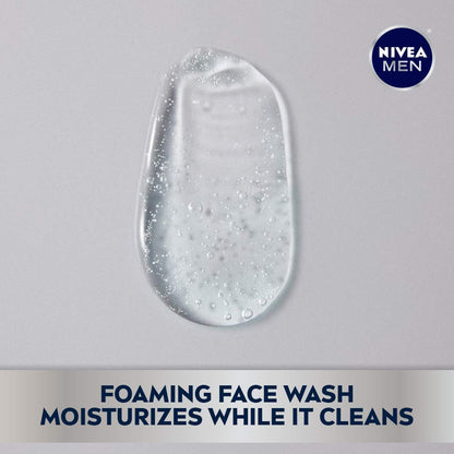 Nivea Men Maximum Hydration Moisturizing Face Wash with Aloe Vera, 5 Fl Oz Tube