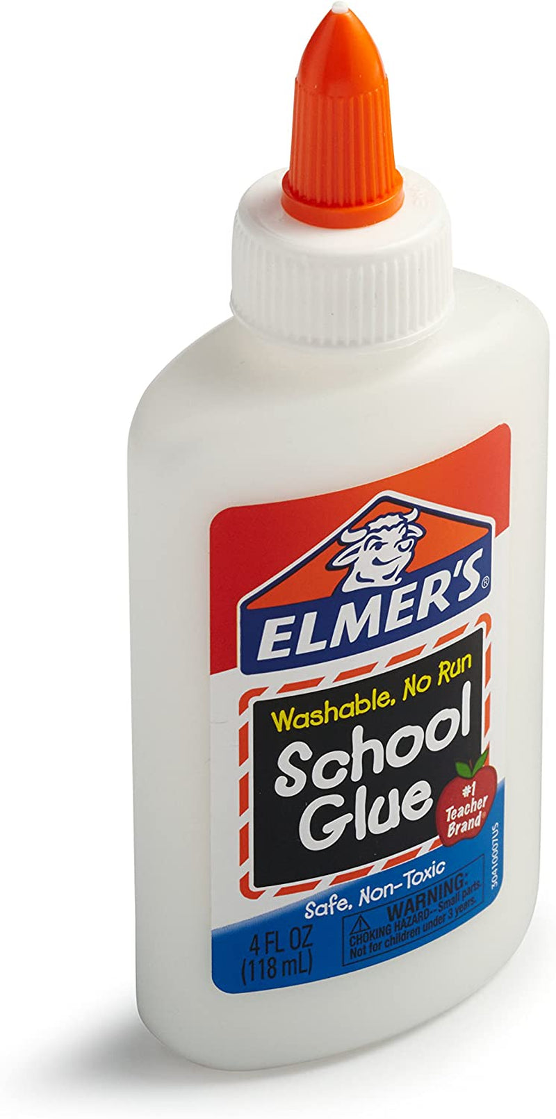 Elmer'S Liquid School Glue, Washable, Great for Making Slime, 4Oz. Each, 12 Count