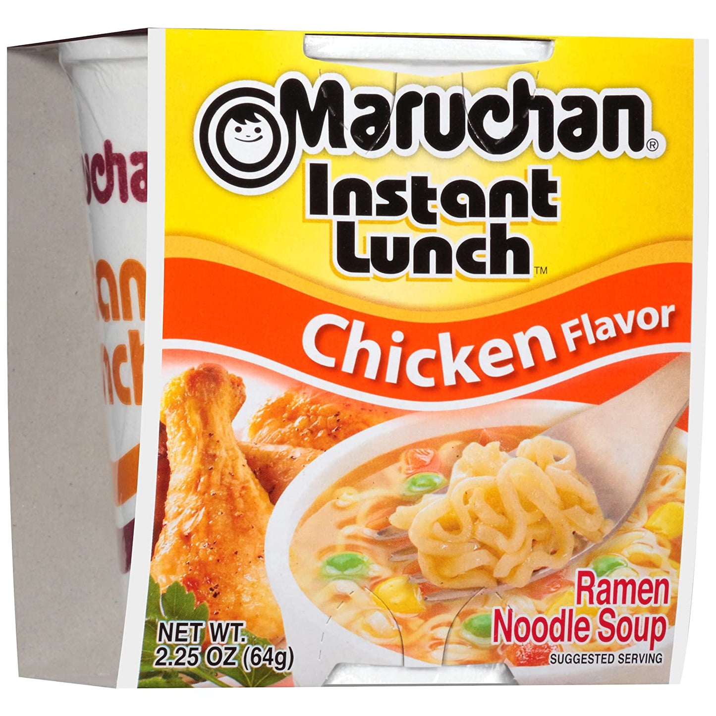 (12 Packs)  Chicken Instant Lunch Ramen Noodles, 2.25 Oz Cup