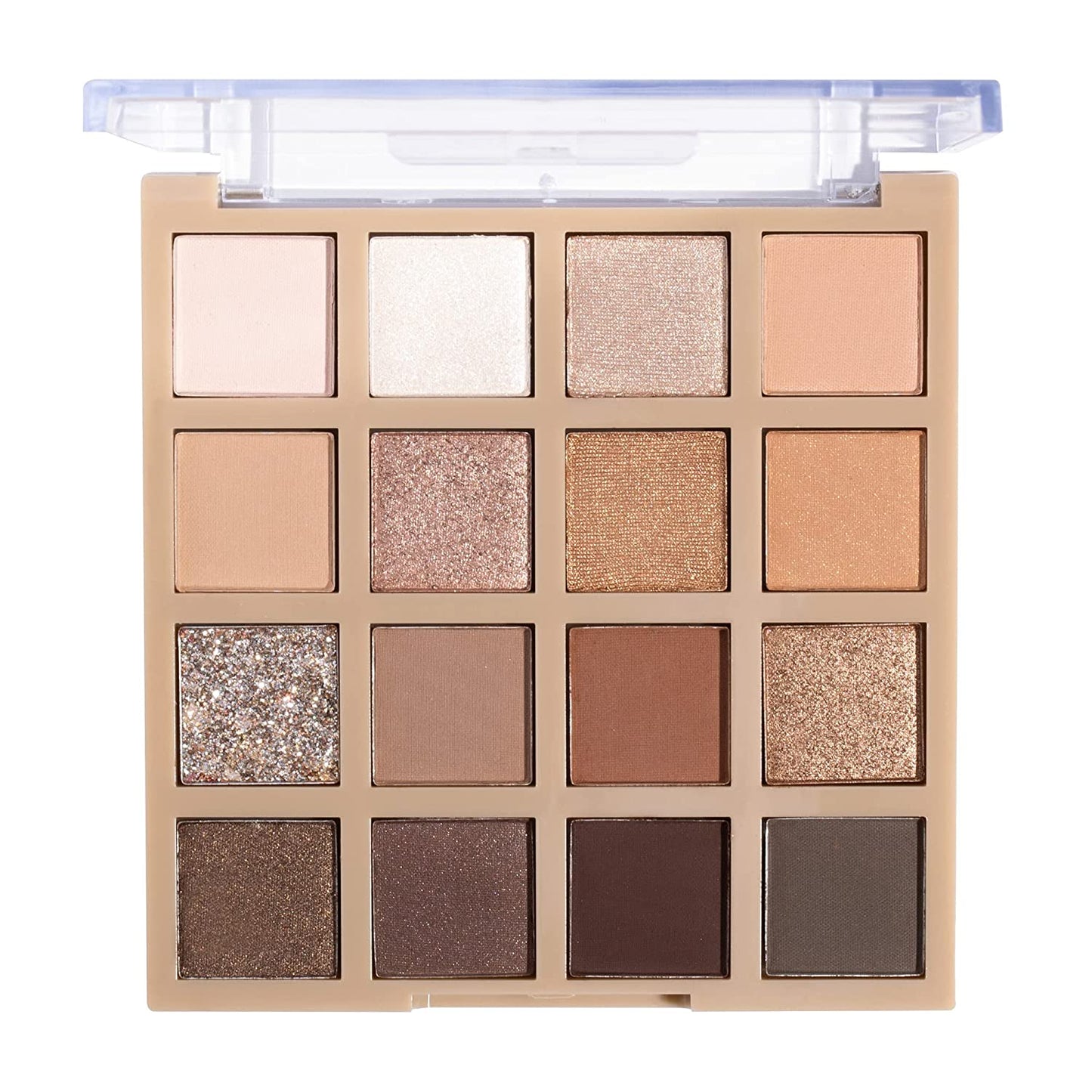 Wet N Wild Always Naked Palette, Nude Neutral Eye Makeup, Blendable, Warm and Cool Nude Pigments, Matte, Shimmer, Glitter, Creamy Smooth