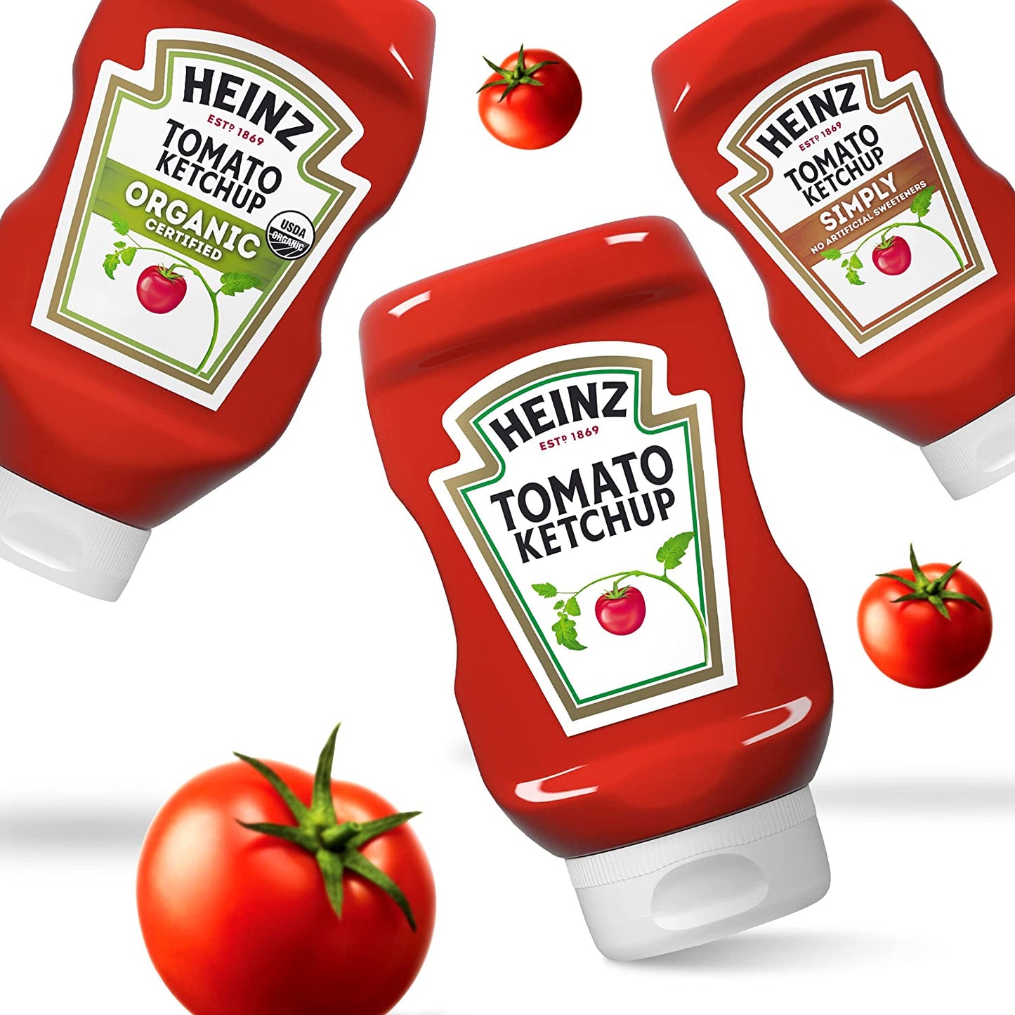 Heinz Tomato Ketchup, 14 Oz Bottle