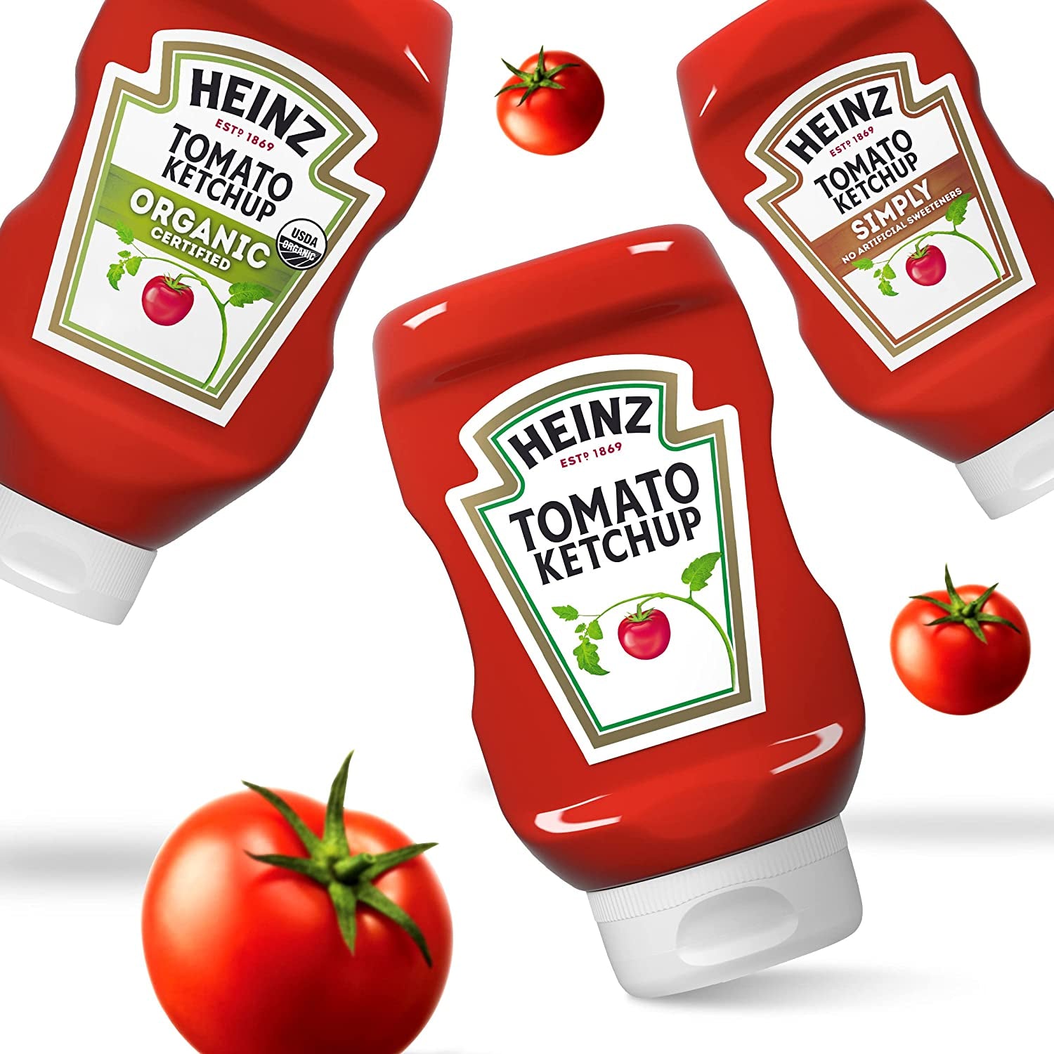 Heinz Tomato Ketchup, 14 Oz Bottle