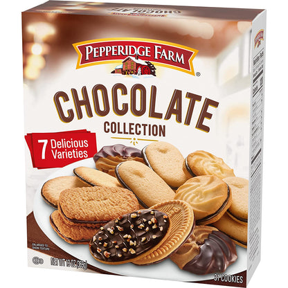 Pepperidge Farm Chocolate Collection, 7 Cookie Varieties, 13-Oz Box