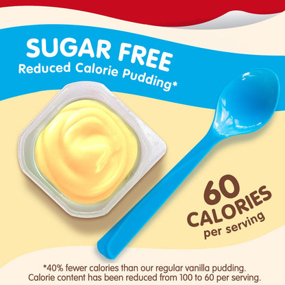 Snack Pack Sugar-Free Vanilla Pudding Cups, 13 Ounce (Pack of 12)