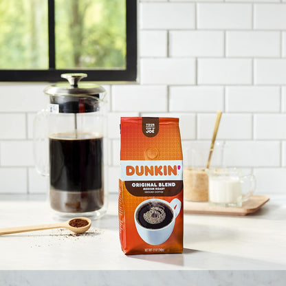 Dunkin' Original Blend Medium Roast Ground Coffee, 12 Ounces