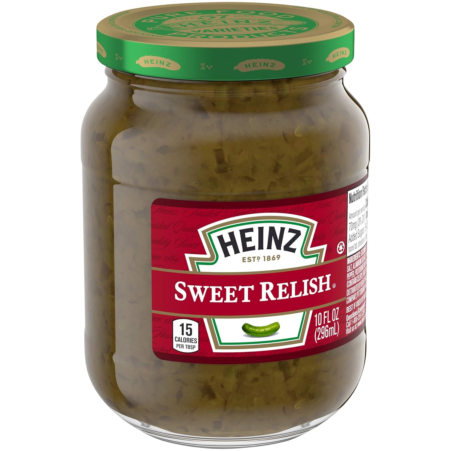 Heinz Sweet Relish, 10 Oz Jar