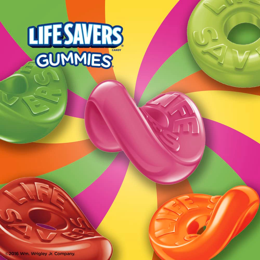 LIFE SAVERS Exotics Gummy Candy, 7 Oz Bag