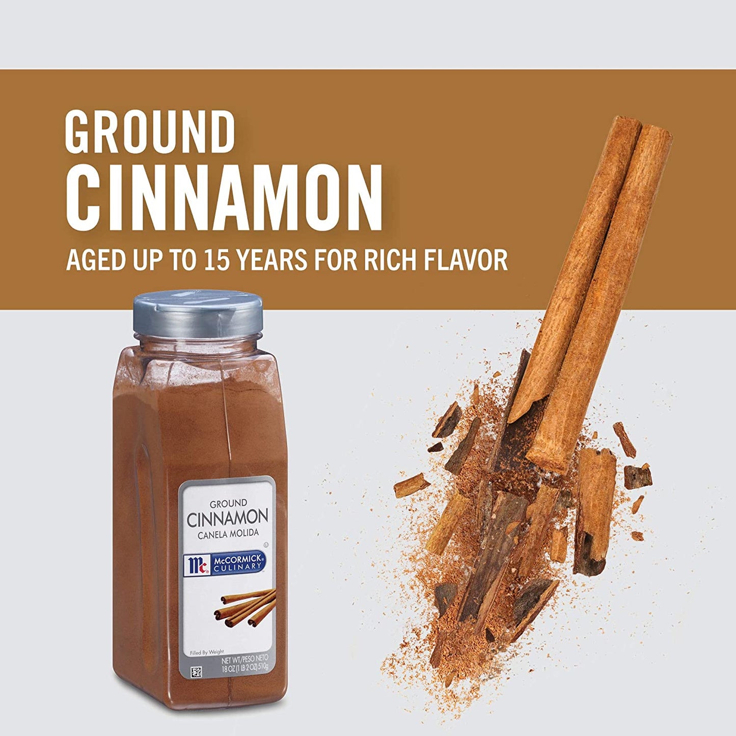 Mccormick Ground Cinnamon, 18 Oz