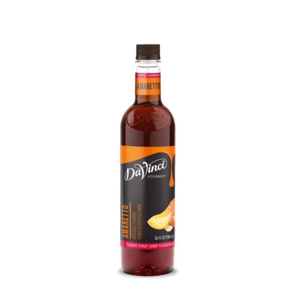 Davinci Gourmet Classic Amaretto Syrup, 25.4 Fl Oz (Pack of 1)