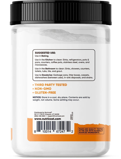 Pantry Baking Soda (2 Lbs) - for Baking, Cleaning, Deodorizing, and More