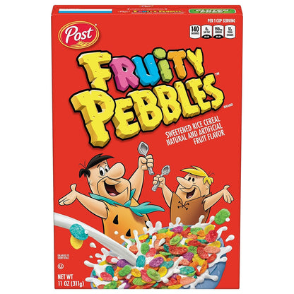 Post Cereal Fruity Pebbles, 11 Oz