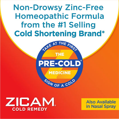 Zicam Cold Remedy No-Drip Nasal Spray with Cooling Menthol & Eucalyptus, 0.5 Ounce