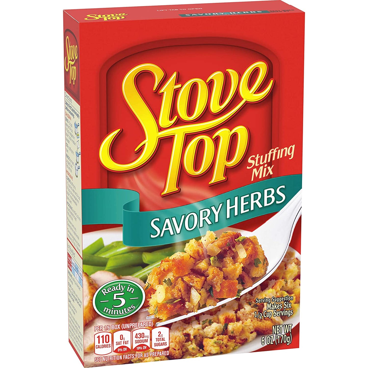 Stove Top Savory Herb Stuffing Mix (6 Oz Box)