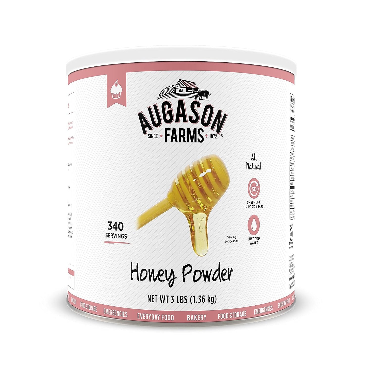 Augason Farm'S Sugar & Honey Powder Blend