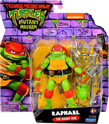 Teenage Mutant Ninja Turtles: Mutant Mayhem 4.6” Raphael Basic Action Figure by Playmates Toys