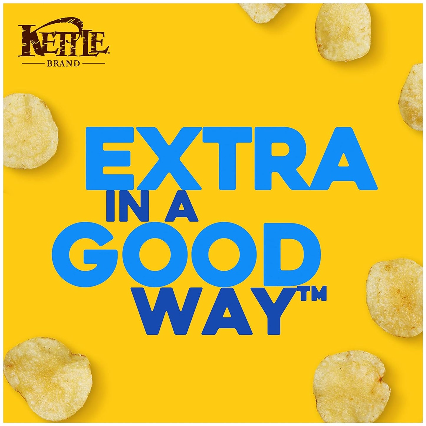 Kettle Brand Potato Chips, Parmesan Garlic Kettle Chips, 7.5 Oz