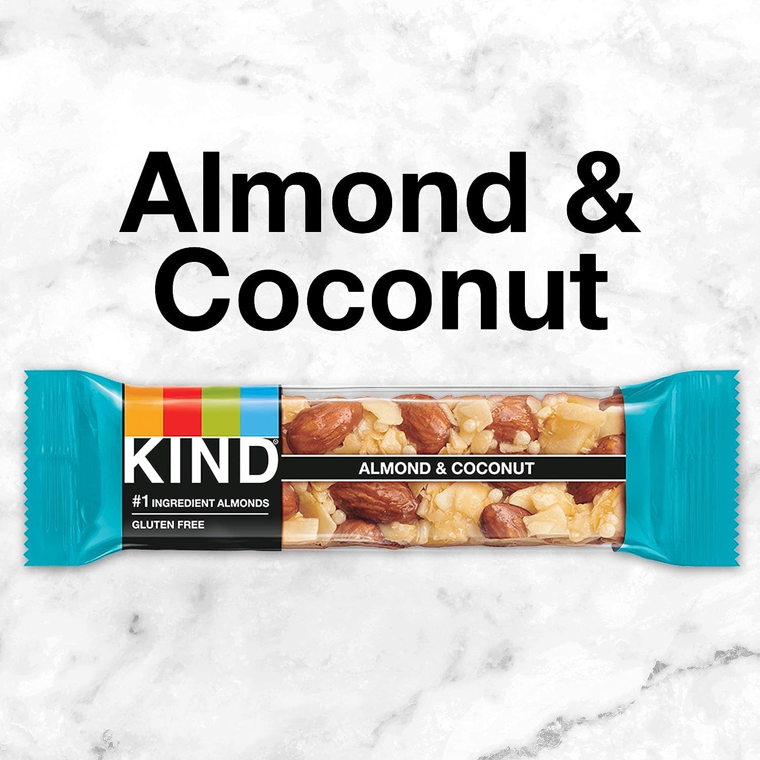 Bars, Almond and Coconut, Gluten Free, 1.4 Ounce Bars, 24 Count