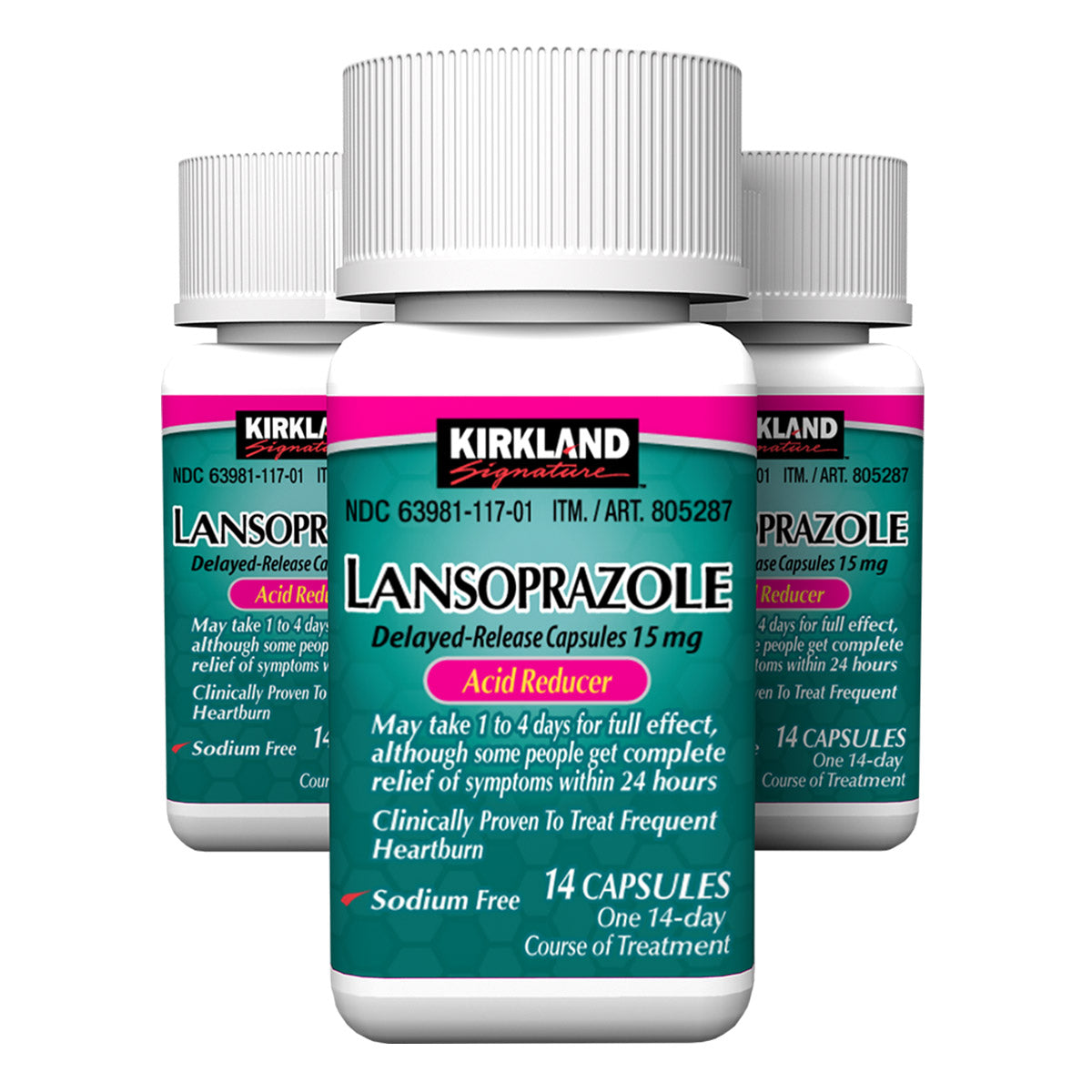 Lansoprazole 15 Mg. Acid Reducer, 42 Capsules