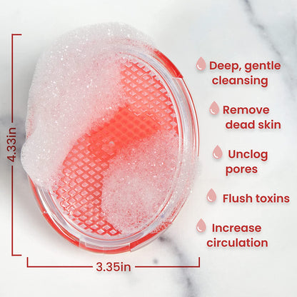 Dylonic Exfoliating Brush Razor Bumps and Ingrown Hair Treatment for Bikini Area - Eliminate Shaving Irritation for Face, Armpit, Legs, Neck, Bikini Line - Silky Smooth Skin Solution for Men and Women