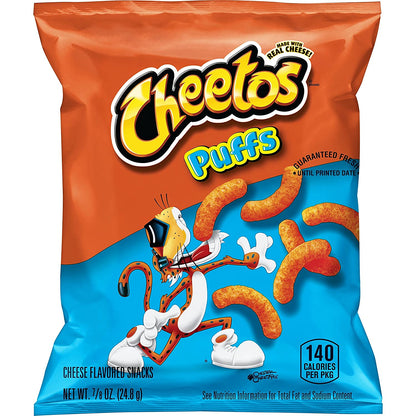 Cheetos Cheese Flavored Snacks Variety Pack, 40 Count