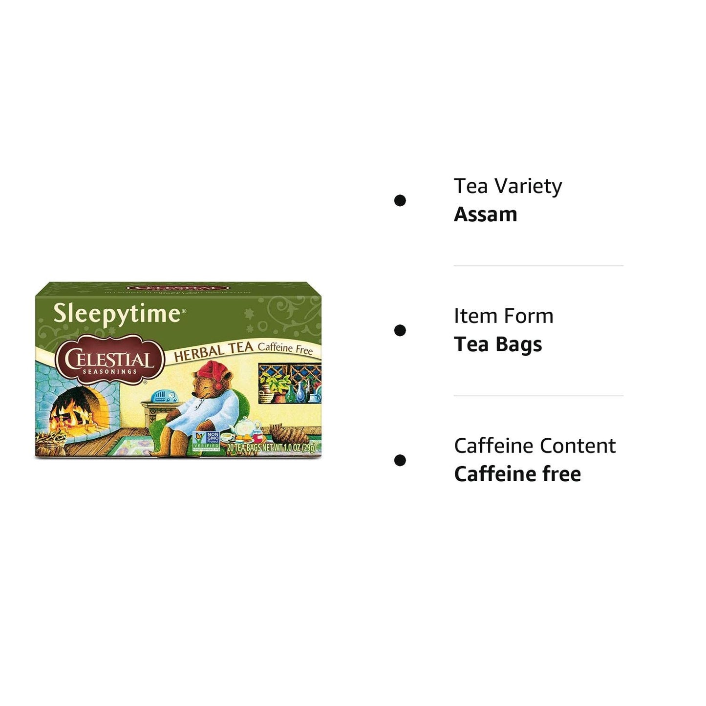 Celestial Seasonings Sleepytime Herbal Tea, 20 Count (Pack of 2)